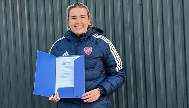 Trenerka Dominika na stażu w Rakowie!