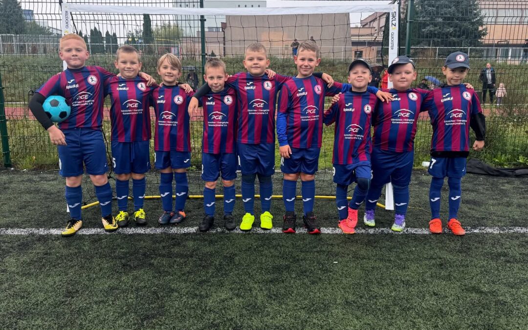 Zespół rocznika 2018 rozegrał pierwszy turniej ligowy