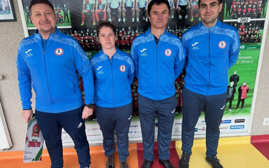 Nasz sztab szkoleniowy z wizytą w Sosnowcu